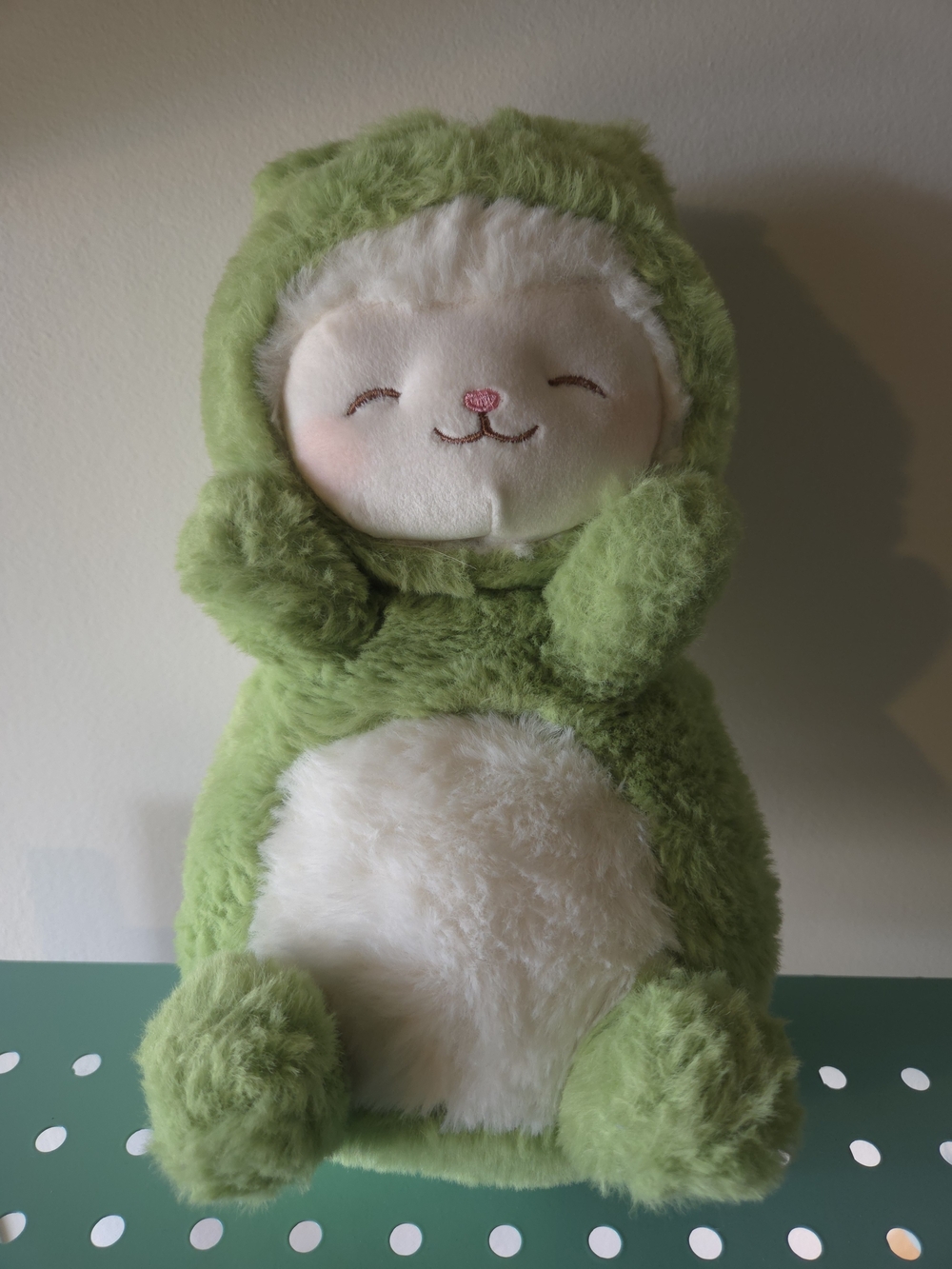 Miniso Cici Penpal Lamb Inside Of A Frog Kawaii Plush Toy
